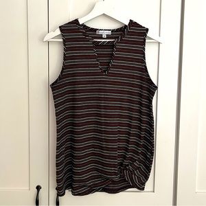 4 for $20 🦋 Moa Moa Women's Medium Striped Tank